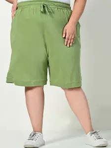 ALIZA Women Mid-Rise Lounge Shorts