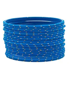 T4 JEWELS Set Of 24 Velvet Bangles