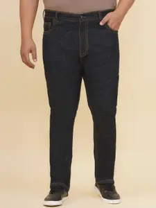 John Pride Plus Size Men Regular Fit Mid-Rise Stretchable Jeans