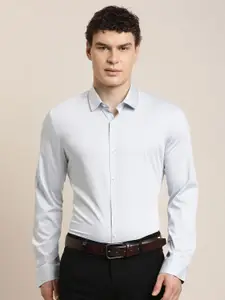Turtle Classic Spread Collar Pure Cotton Slim Fit Formal Shirt