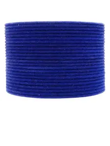 T4 JEWELS Set Of 24 Velvet Metal Bangles