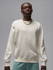 Nike Air Jordan Wordmark Men's Fleece Crew-Neck Sweatshirt
