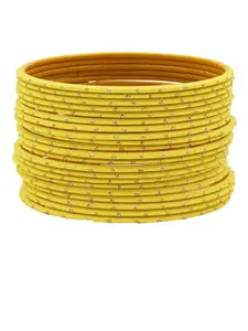 T4 JEWELS Set Of 24 Velvet Bangles