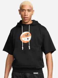 Nike Standard Issue Men's Graphic Printed Dri-FIT Short-Sleeve Hoodie