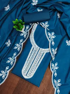 Panzora Embroidered Unstitched Dress Material