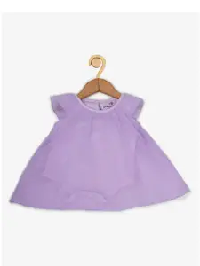 Creative Kids Girls Lavender A-Line  Romper Mini Dress