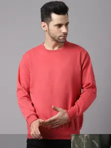 VIMAL JONNEY Men Pack Of 2 Red & Grey Sweatshirt