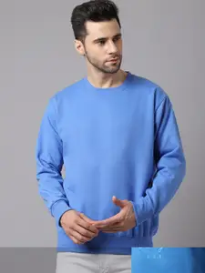 VIMAL JONNEY Men Pack Of 2 Blue Printed Sweatshirt