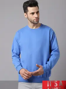 VIMAL JONNEY Men Pack Of 2 Blue & Maroon Printed Sweatshirts