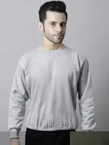 VIMAL JONNEY Pack Of 2 Men Grey Sweatshirt