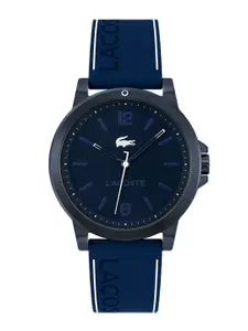 Lacoste Men Court Navy Blue Dial & Straps Analogue Watch 2011181
