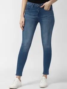 Van Heusen Woman Women Blue Skinny Fit Light Fade Jeans