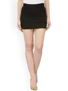 Cation Black Mini Skirt