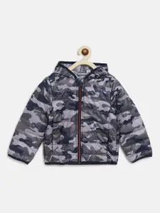 Chicco Boys Grey Camouflage Insulator Padded Jacket