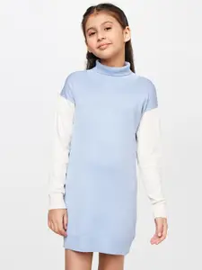 AND Girl Blue Shirt Dress