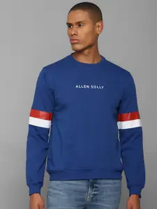 Allen Solly Men Blue Sweatshirt