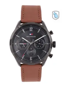 Tommy Hilfiger Men Black Analogue Watch TH1791942W