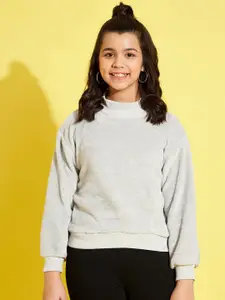 Noh.Voh - SASSAFRAS Kids Noh Voh - SASSAFRAS Kids Girls Grey Sweatshirt