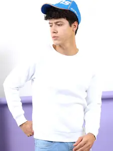 HIGHLANDER Men White Sweatshirt