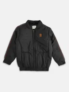 Pantaloons Junior Boys Black Puffer Jacket