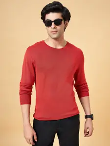 BYFORD by Pantaloons Men Red Pullover
