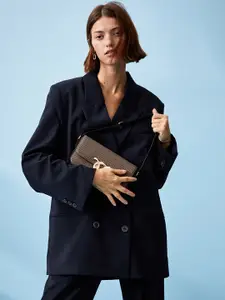 H&M H&M Women Oversized Double-Breasted Jacket