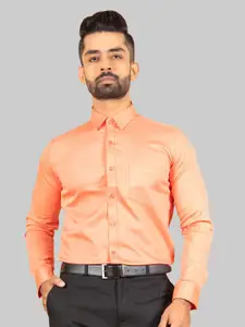 Tistabene Men Orange Premium Casual Shirt
