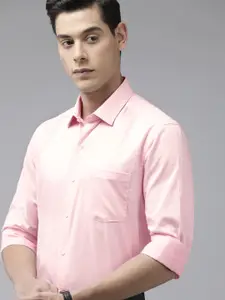 Arrow Men Pink Original Slim Fit Pure Cotton Casual Shirt