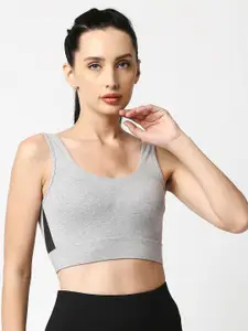 SOIE Medium Impact Non Padded Non Wired Long Line Sports Bra