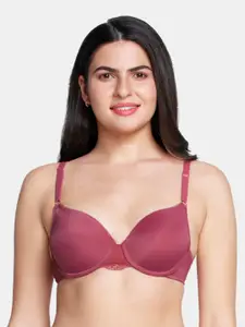Amante Padded Wired Fantasy Back Lace Bra - BRA87101