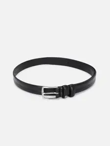 Allen Solly Men Black Leather Formal Belt