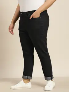 Sztori Women Plus Size Skinny Fit High-Rise Stretchable Jeans