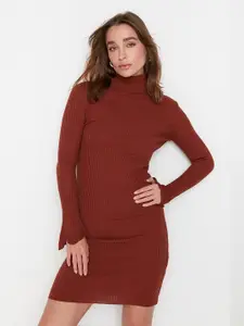 Trendyol Brown Jumper Dress