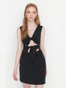 Trendyol Women Black Sheath Dress