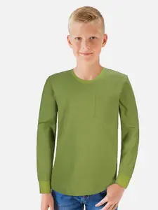 Gini and Jony Boys Solid T-shirt