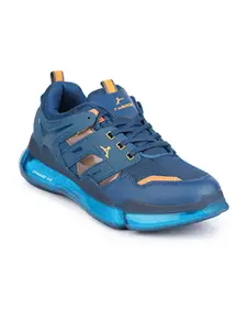 ABROS Men Teal Blue Mesh Running Shoes