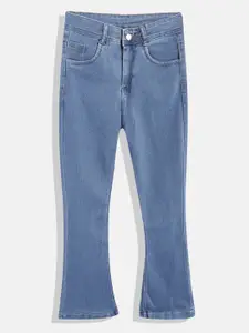 MANZON Girls Blue Slim Fit Stretchable Jeans