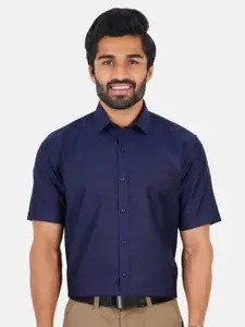 Ramraj Men Blue Classic Formal Shirt
