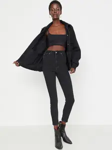 Trendyol Women Black Cropped Jeans
