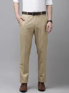 Park Avenue Men Textured Formal Trousers