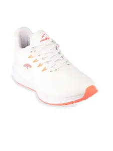 FURO by Red Chief Men White Mesh Running Non-Marking Sports Shoes