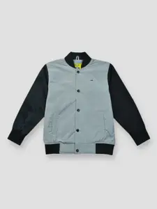 Gini and Jony Boys Grey Bomber Jacket