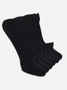 Kolor Fusion Men Pack Of 4 Black Solid Shoeliner