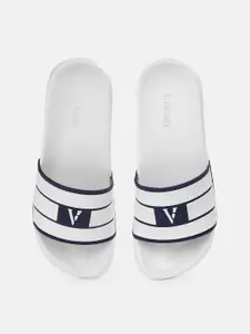 Van Heusen Men Striped Sliders