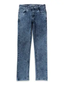 Gini and Jony Boys Blue Heavy Fade Jeans