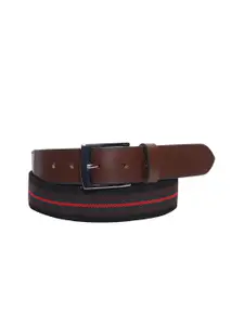max Men Brown Leather Belt