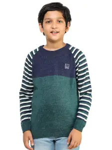 toothless Boys Blue Green Pullover Sweater