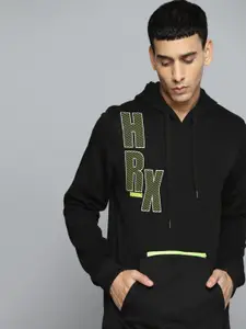 HRX by Hrithik Roshan Men Printed Hooded Sweatshirt