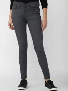 Van Heusen Woman Women Grey Skinny Fit Stretchable Jeans