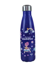 Smily Kiddos Violet Printed Stainless Steel Water Bottle 500 ml